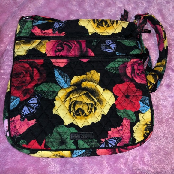 Vera Bradley Rose Crossbody - Picture 1 of 2